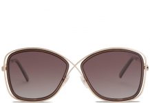 Queen Gradient Brown Sunglasses