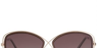 Queen Gradient Brown Sunglasses