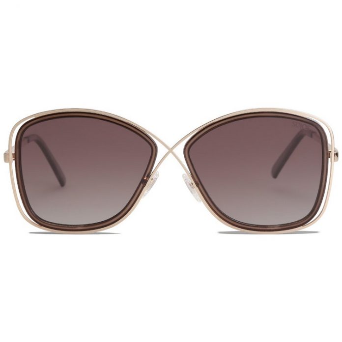 Queen Gradient Brown Sunglasses