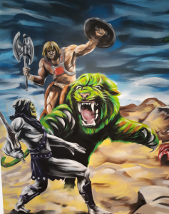 He man mural 