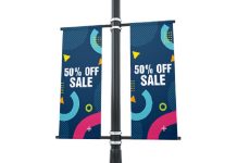 Pole banner