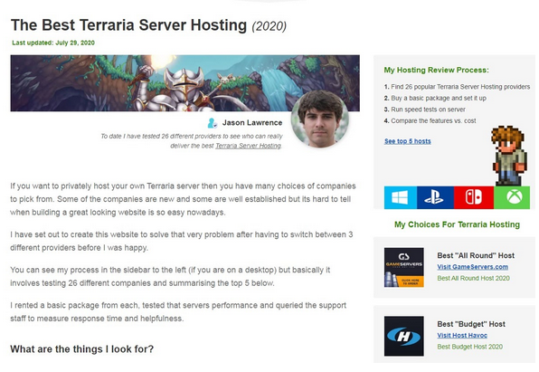 The Advantages of Running Your Own Terraria Server