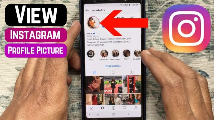 How To View an Instagram Profile Picture